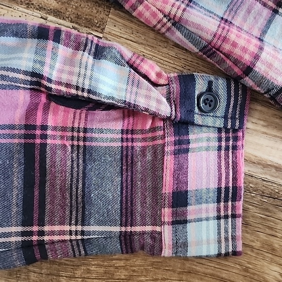 NWT Ladies Christopher & Banks Flannel Sz Petite Large - Picture 3 of 5